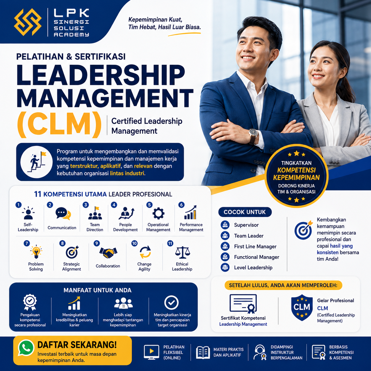 Leadership Management (CLM) - Training & Certification