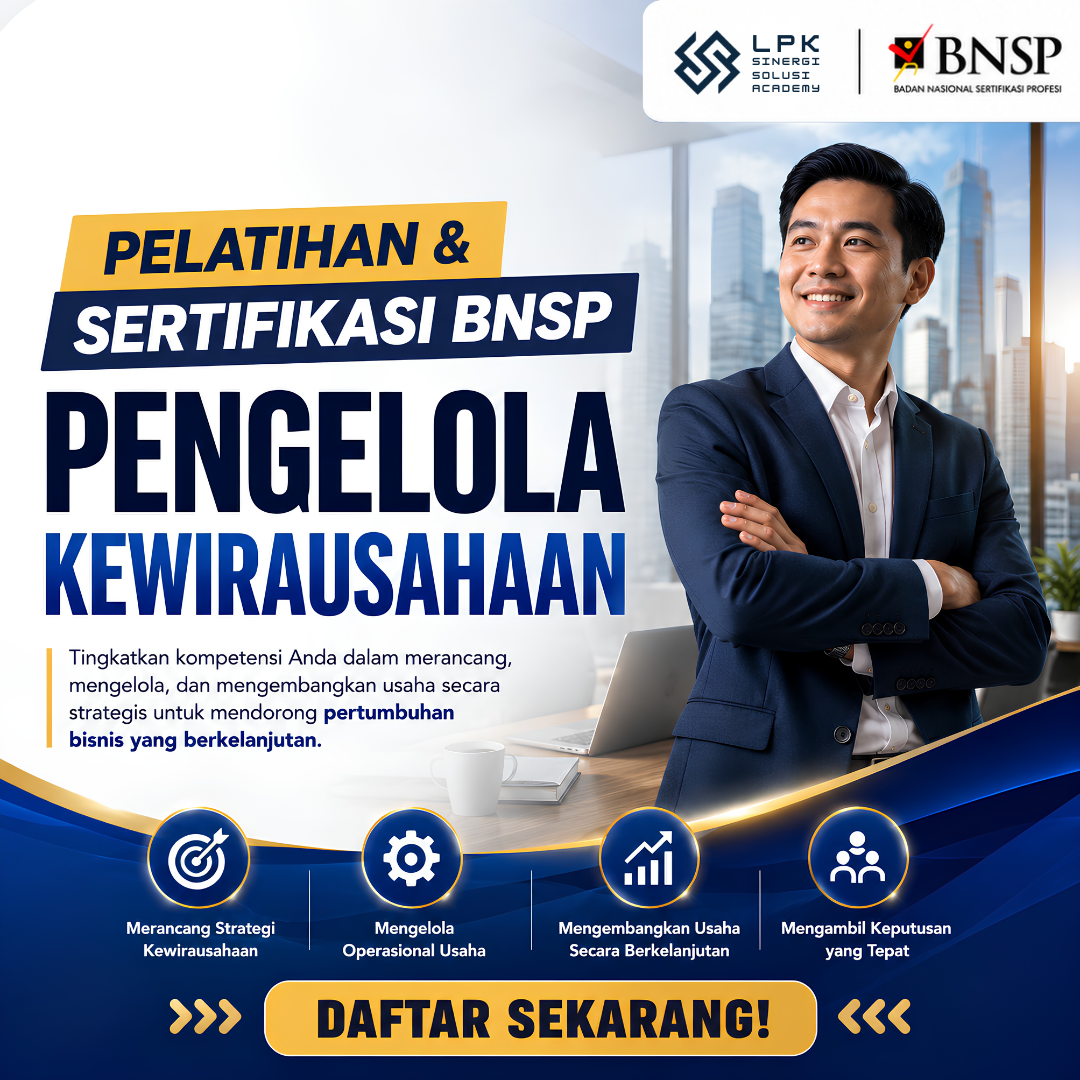Pengelola Kewirausahaan BNSP - Training & Certification