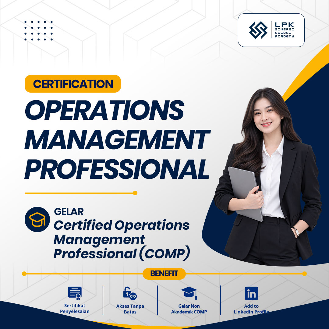 Operational Management (COPM) - Certification
