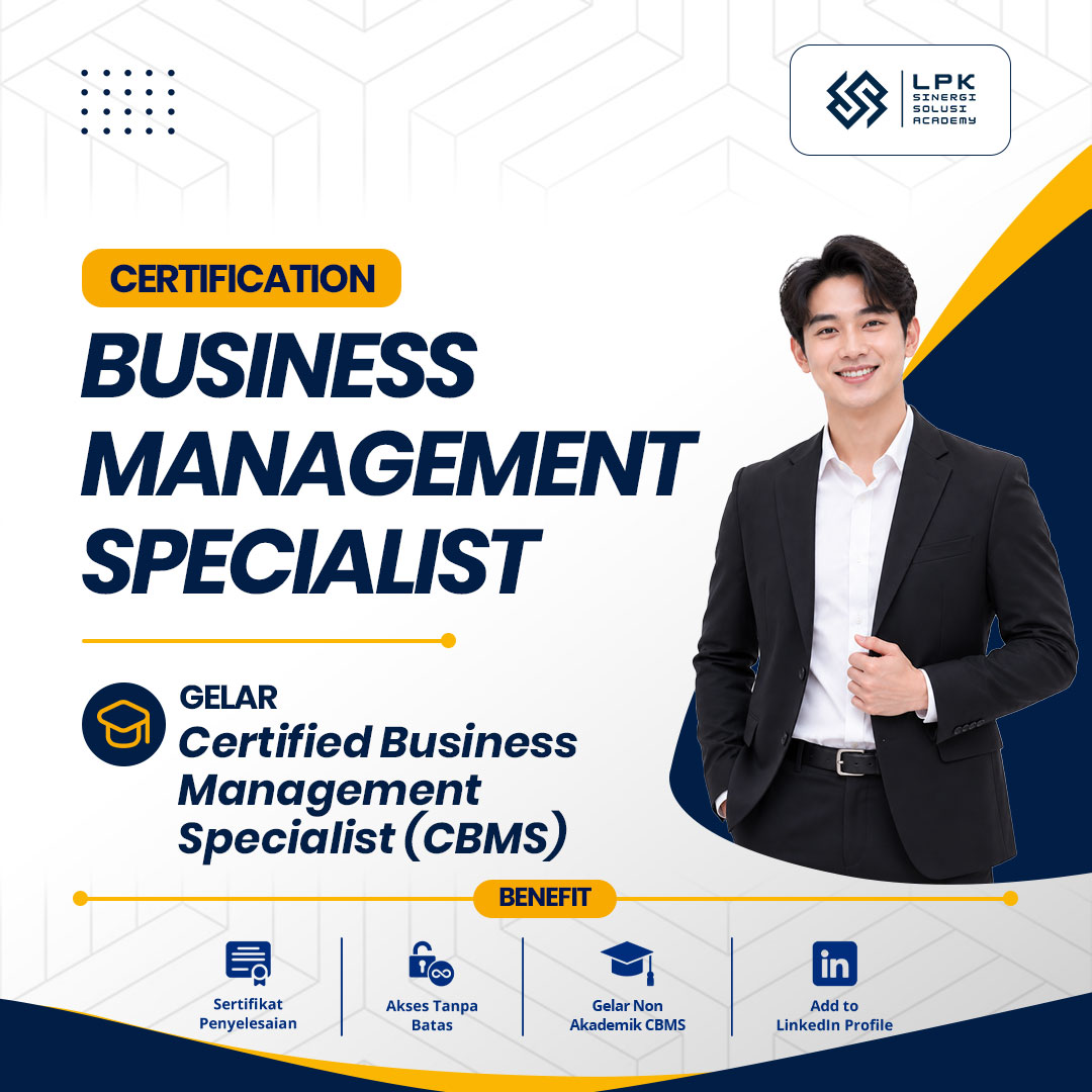 Business Management Specialist (CBMS) - Certification