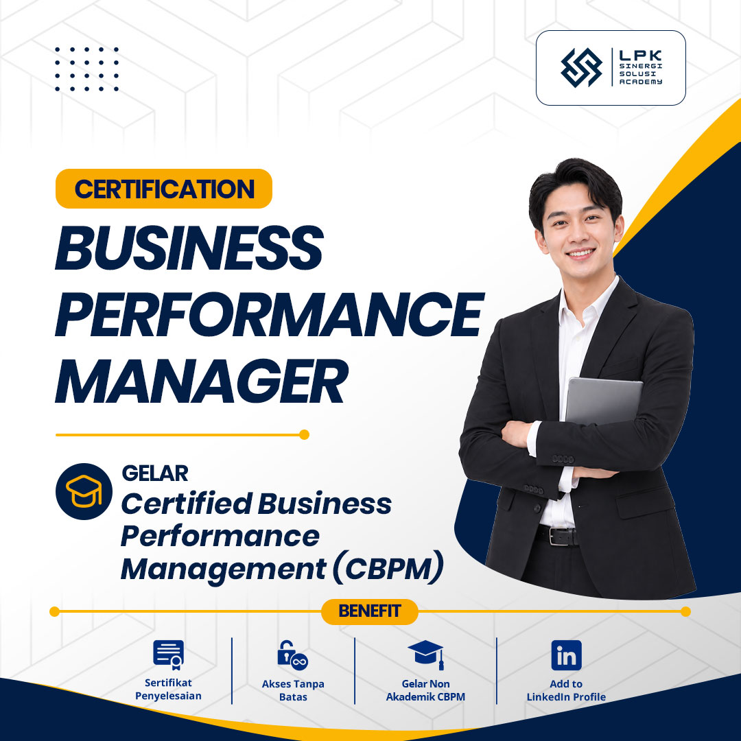Business Performance Manager (CBPM) - Certification