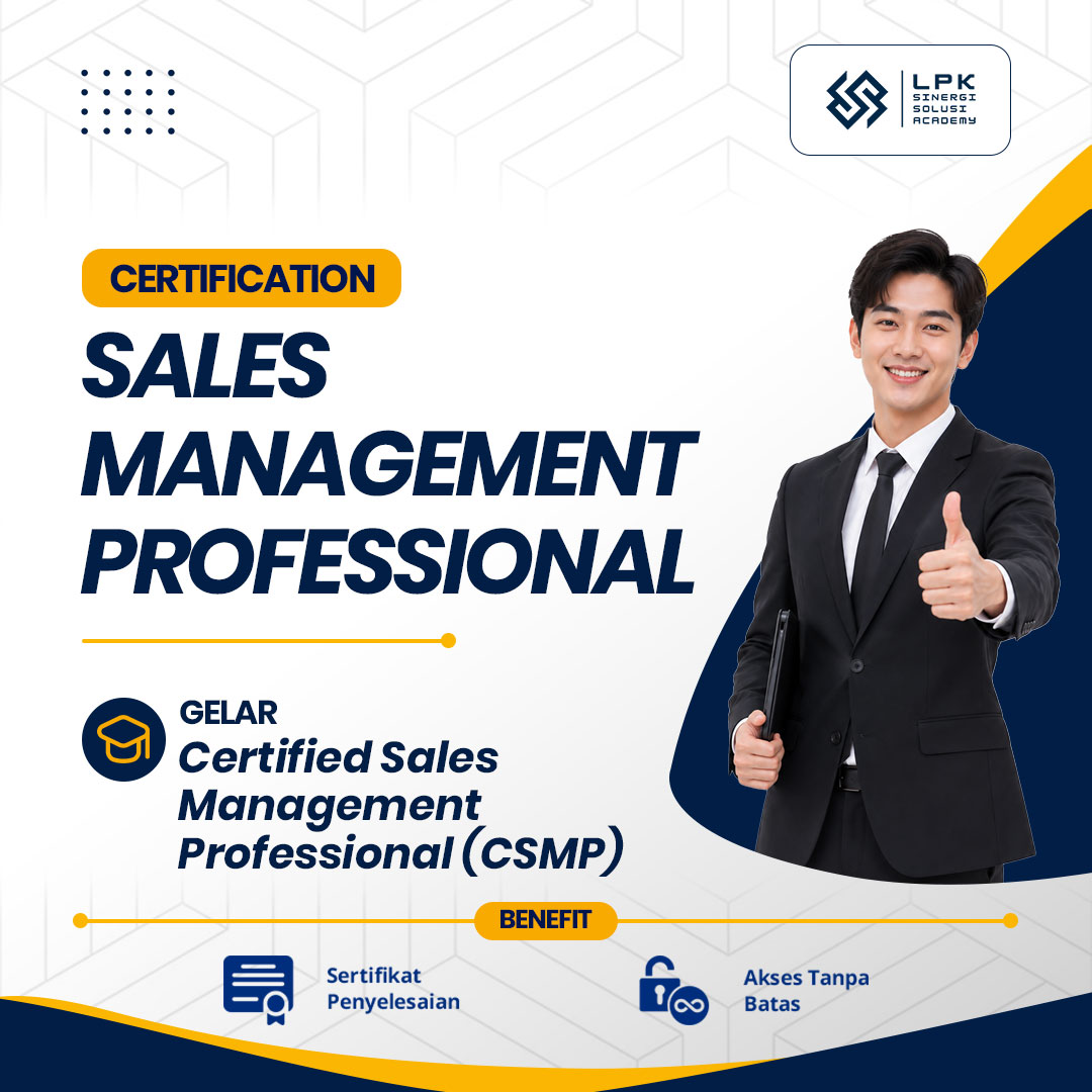 Sales Management (CSMP) - Certification