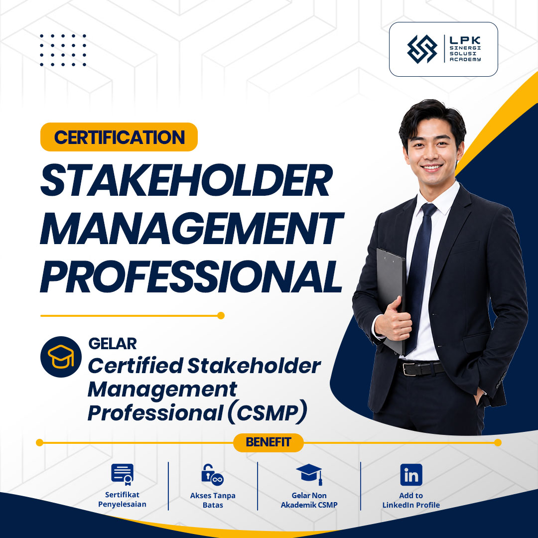 Stakeholder Management Professional (CSMP) - Certification