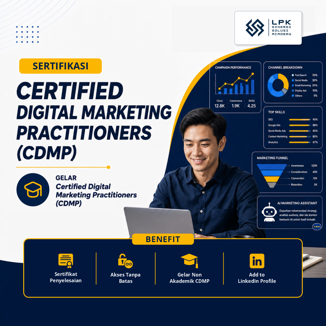Digital Marketing Practitioners (CDMP) - Certification