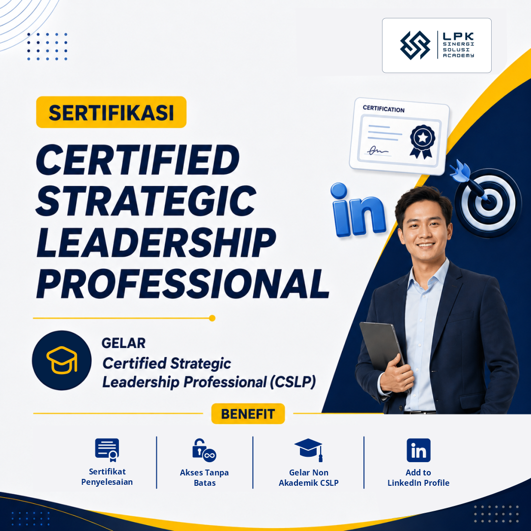 Strategic Leadership Professional (CSLP) - Crtification